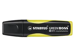 Markeerstift Stabilo Boss Green Geel