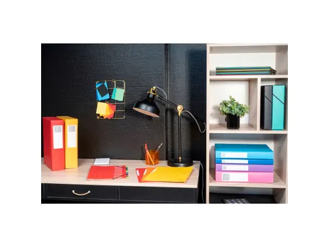 Klasseerdoos glansk. rug 25mm A4 turk.