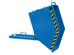 Kiepbak Staalplaat 740x590x1130mm Inh. 0.25m³ 300kg Blauw