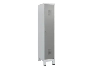 schoollocker,HxBxD 1630x300x500mm,1vak,vak B 300mm,cil.-slot,voeten - 2