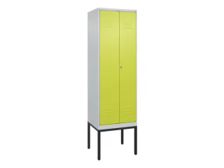 locker voor scheiding van kleding,HxBxD 2120x600x500mm,2vak - 1