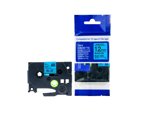 Labeltape Brother Compatible Tze-531 12Mm Zwart Op Blauw