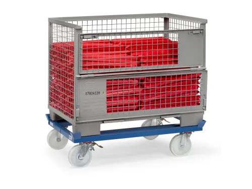 Palletonderwagen Voor Routetreinen 23881 1050kg 1210x810mm Ral5007
