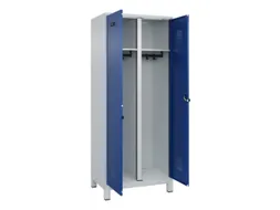 locker voor scheiding van kleding,HxBxD 1950x800x500mm,2vak