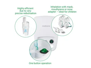 Medisana IN 540 Inhalator met compressor persluchttechnologie - 3