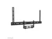 Neomounts AV2-500BL Videobar kit - 43-110 inch - max 10 kg - VESA 200x