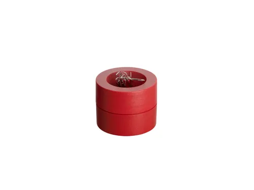 Papercliphouder MAUL Pro Ø73x60mm rood