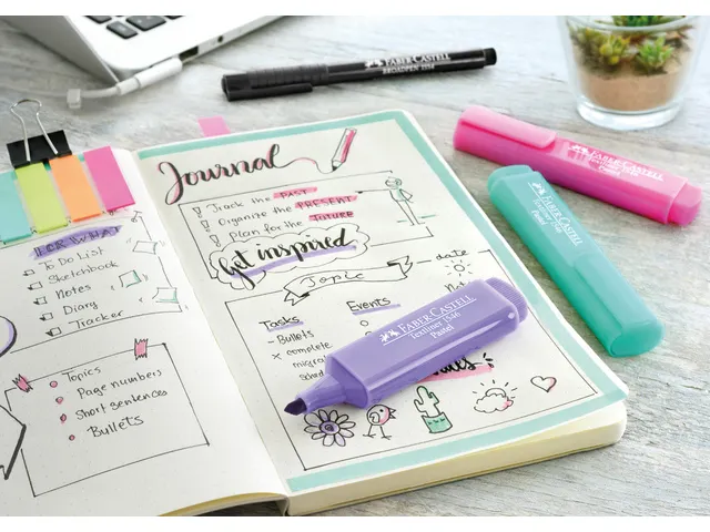 Markeerstift Faber-Castell 1546 pastel roze