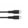 USB-Kabel - USB 2.0 C Naar C 60W, 480MBPS, Vernikkeld, TPE-Kabel - 1m