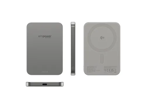PanzerGlass empower by empower Bank | 5000mAh | Titanium, 500