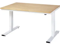 Werkbank elektrisch hoogte verstelbaar 720-1120x1500x1000mm beukblad