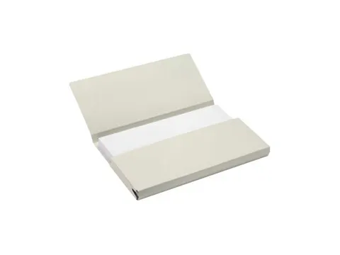 Pocketmap Secolor folio 100% gerecycled karton 250gr grijs