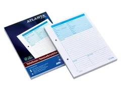 Telefoon/bezoeknotitie Djois Atlanta A5 100vel