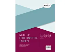 Fototas Multo A4 23-Gaats 10x15cm 4 Vakken 0.12mm