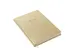 Carnet de notes Èccolo Gold Saffiano ligne env.15x20cm 80g 256 pages