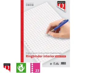Interieur Quantore A4 23-Gaats 70 Gram Ruit 10mm - 2