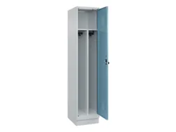 locker voor scheiding van kleding,HxBxD 1950x400x500mm,1vak