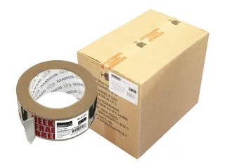Verpakkingstape ECO Raadhuis 50mm x 50m papier breekbaar doos a 36 rol - 2