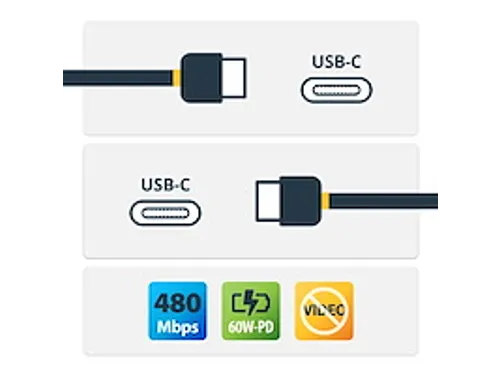 3m USB-C Laadkabel 60W PD wit
