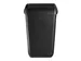 Afvalbak 441454 kunststof mat zwart 43 Liter