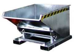 Kiepbak Hxbxd 1103x1870x1720mm 2.1m³ Afrolmechaniek Vuurverzinkt