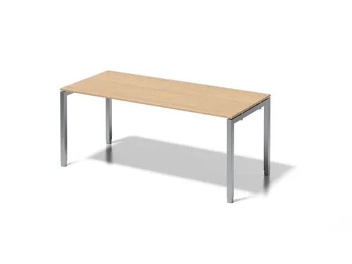In hoogte verstelbaar bureau,HxBxD 650-850x1800x800mm,blad esdoorn
