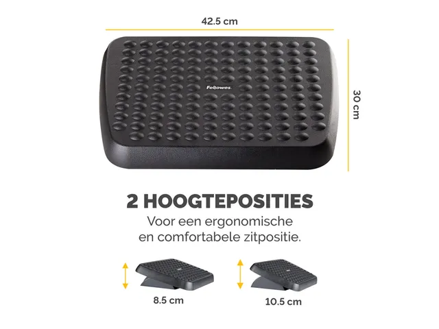 Voetensteun Fellowes standaard verstelbaar