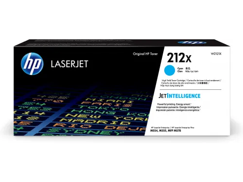 HP W2121X 212X Toner Cyaan XL Originele Tonercartridge