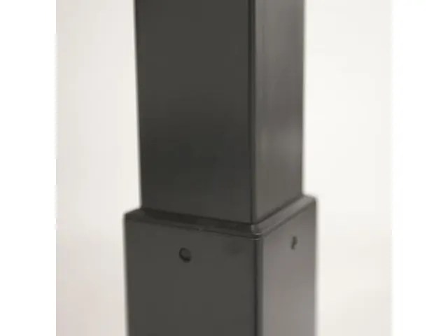 Bureau Assis-debout Dextro Slinger Pieds T 120x80 Blanc-cadre Noir