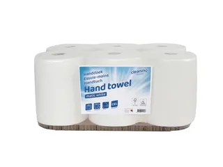 Handdoekrol Cleaninq Matic B 2-laags 21cmx150m Wit 6 rollen - 2