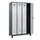 locker voor scheiding van kleding,HxBxD 1950x1200x500mm,4vak