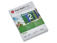 Pochette de plastification GBC A4 autocollant 125 microns brillant 100