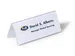 Tafelnaambord Durable 8050 61x150mm transparant
