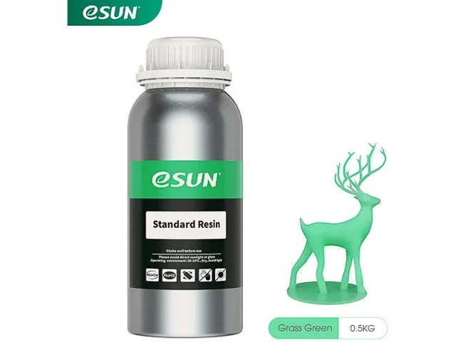 eSUN UV/LCD standard Resin 3D-printerhars Gras groen 1kg 405nm
