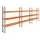 palletstelling,basis+2xaanbouw,HxBxD 3990x11200x750mm,vakl. 3400kg