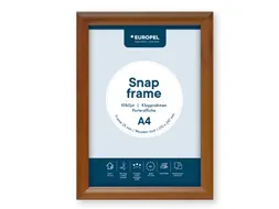 Easy-Click Kliklijst Europel A4 25mm aluminium Houtlook