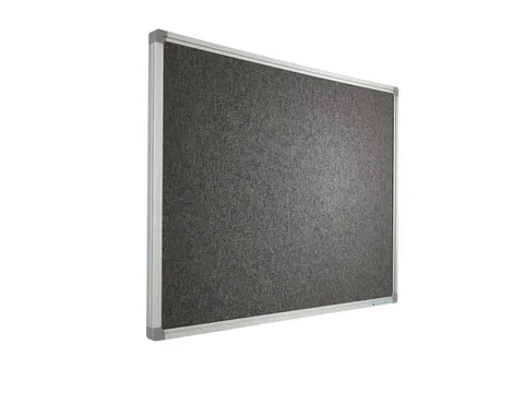 Prikbord 90x180cm Grijs Accent Softline Profiel 16mm