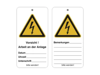 Onderhoudshanger M. Veiligheidsmarkering - 1