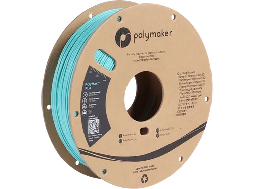 Polymaker PolyMax Tough PLA filament 1,75 mm Turquoise 0,75 kg