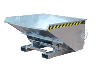 Kiepbak Hxbxd 835x1570x1260mm 0.90m³ Afrolmechaniek Vuurverzinkt - 1