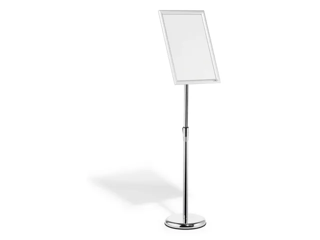 Vloerstandaard met aluminium kliklijst A3