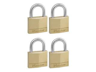 Hangslot MasterLock 4 gelijksluitend messing 50mm - 2
