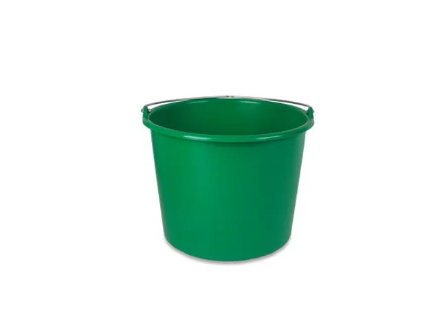 Emmer rond groen 12 liter