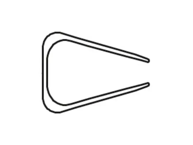 OUTLET 25 Serodo bindruggen 12mm zwart