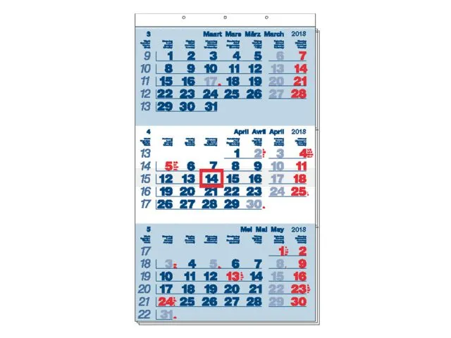 3-Maandskalender 2027 INNI Manager