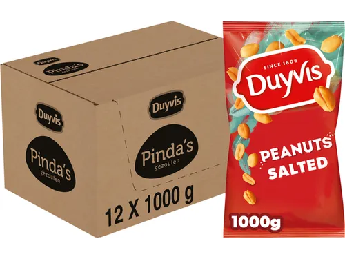 Duyvis Gezouten pinda's zak van 1000 gram