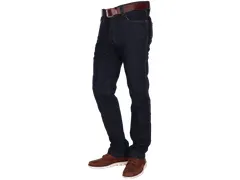 Jean Crosshatch Trucker, bleu foncé, taille 50/34, la pièce