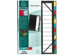 Sorteermap Ordonator Harmonika 12vak zw.