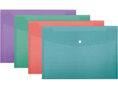 Colour'Breeze projectomslag A4, PP, assorti