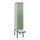 Z-garderobekast,HxBxD 2120x400x815mm,2vak,vak B 400mm,cil.-slot